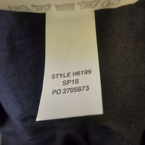 J.Crew Women's Blue Unstructured Shawl Collar Cotton Linen Blazer 6 - Picture 5 of 6